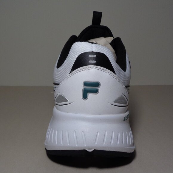 Fila Size 12 M / ACTION STRIDE / White Black Aven / Sneakers New Men's Shoes - Picture 12 of 16